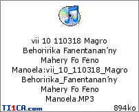 vii 10 110318 Magro Behoririka Fanentanan’ny Mahery Fo Feno Manoela