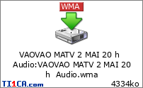 VAOVAO MATV 2 MAI 20 h  Audio